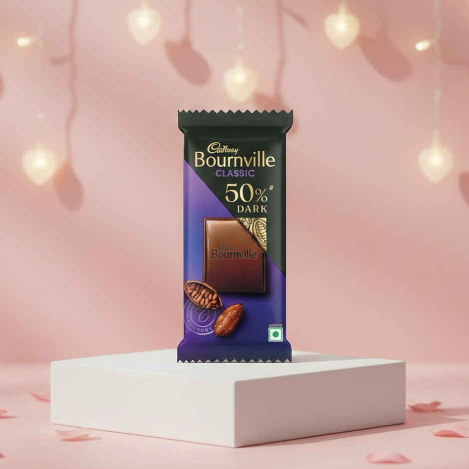 Cadbury Bournville Rich Cocoa 50% Dark Chocolate Bar