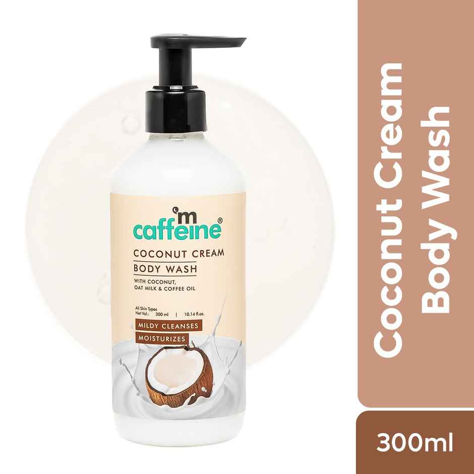 mCaffeine Coconut Cream Body Wash