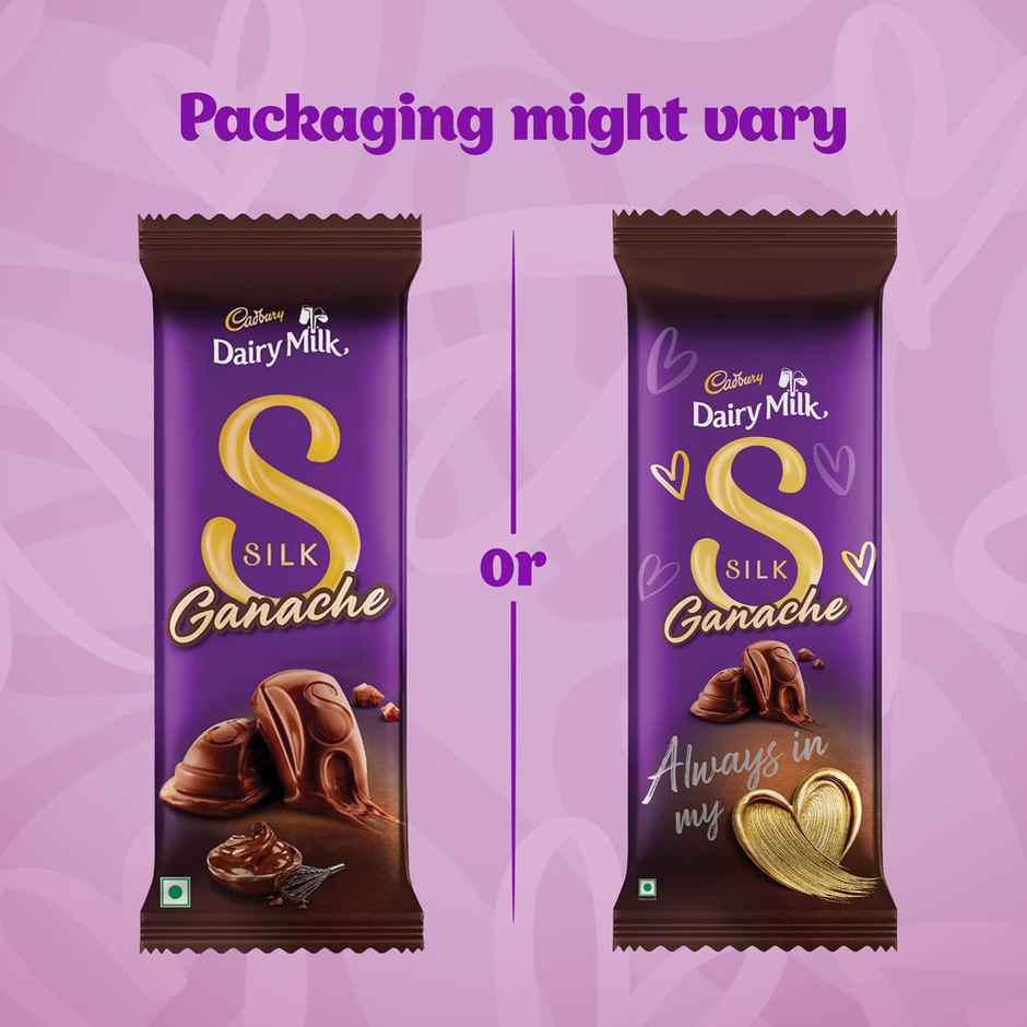 Cadbury Dairy Milk Silk Ganache Chocolate Bar