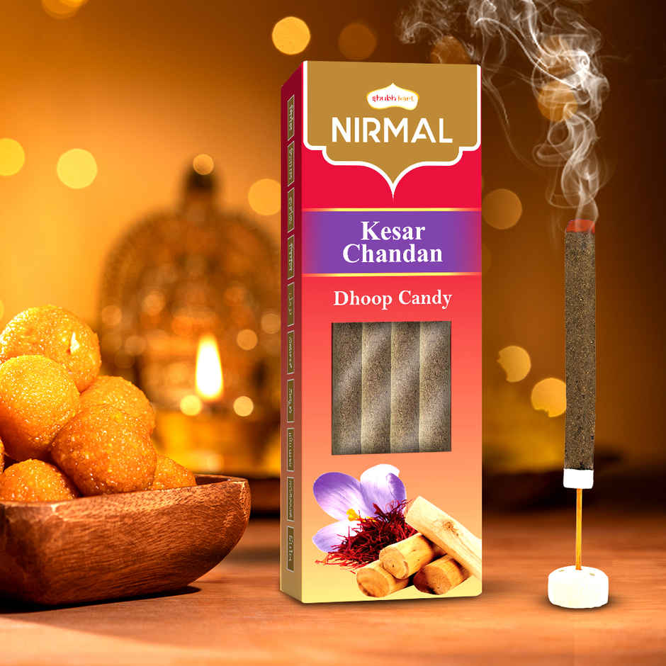 Shubhkart Nirmal Kesar Chandan Dhoop Candy