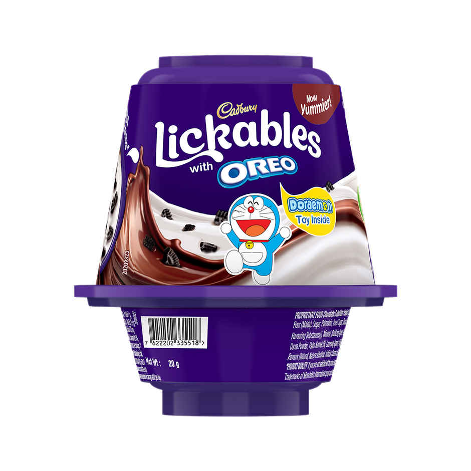 Cadbury Dairy Milk Lickables Shaped Chocolates with Oreo Chunks