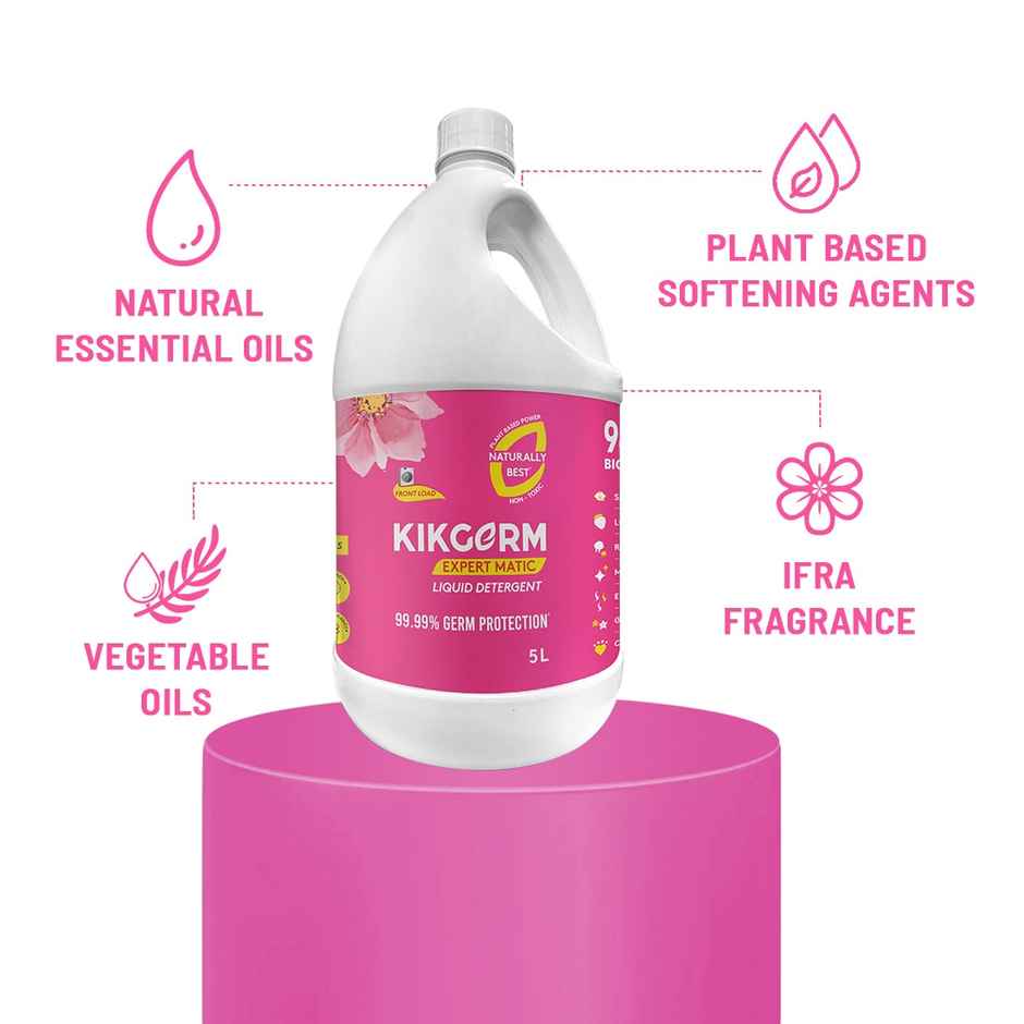 Kikgerm Expert Matic Front Load Detergent Liquid