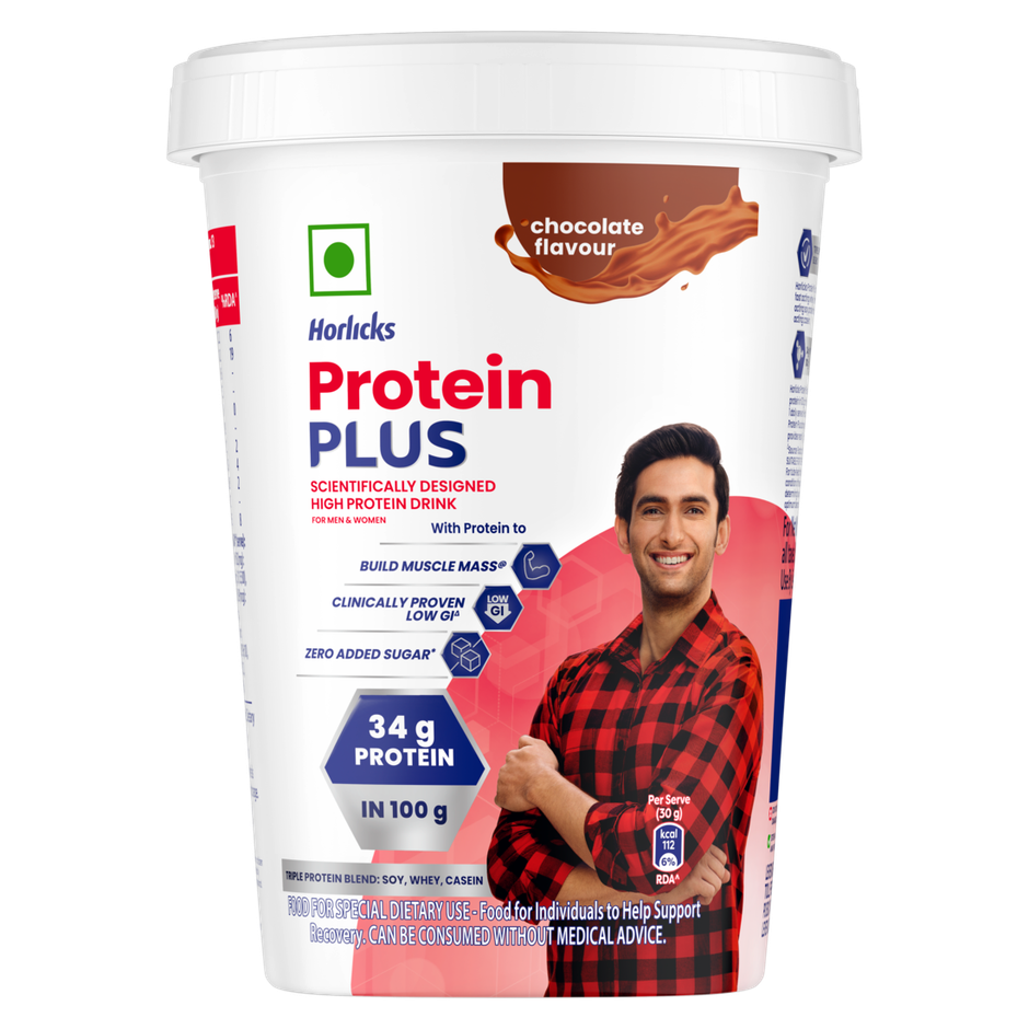 Horlicks Protein Plus Chocolate Drink Mix