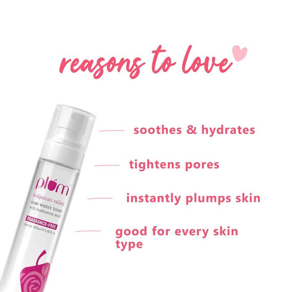 Plum Bulgarian Valley Rose Water Toner