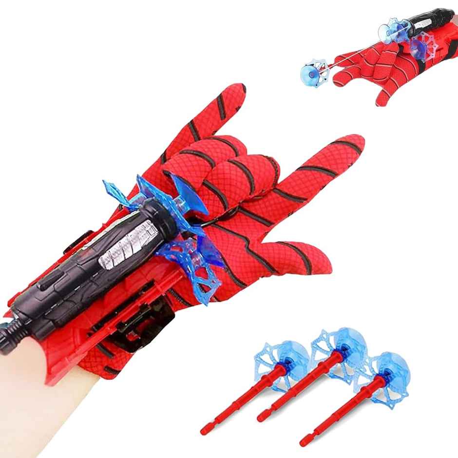 Wembley Spider Web Shooter Toys For Kids Gadget Avengers Toys For Boys Gloves Launcher Wrist Toy