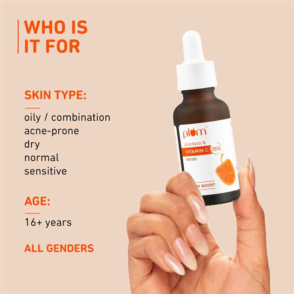Plum 15% Vitamin C Face Serum With Mandarin
