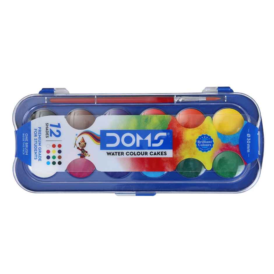 Doms Water Color Cakes (23 Mm)