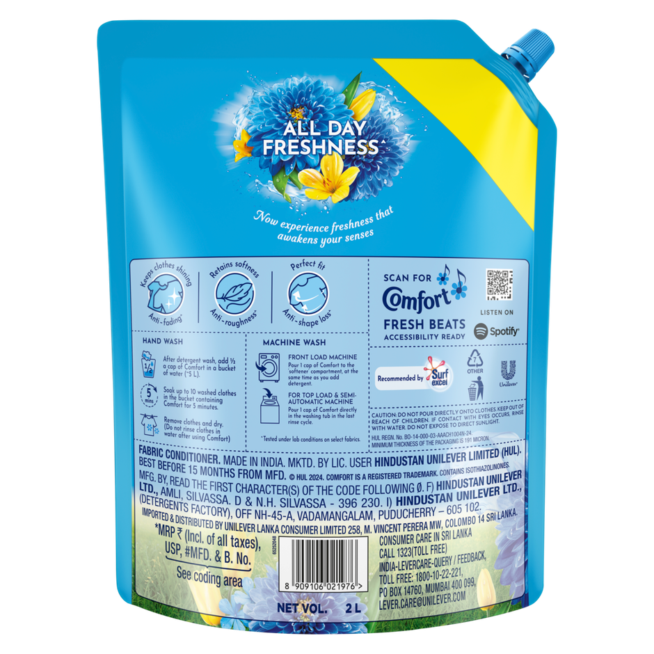 Comfort Morning Fresh After Wash Fabric Conditioner