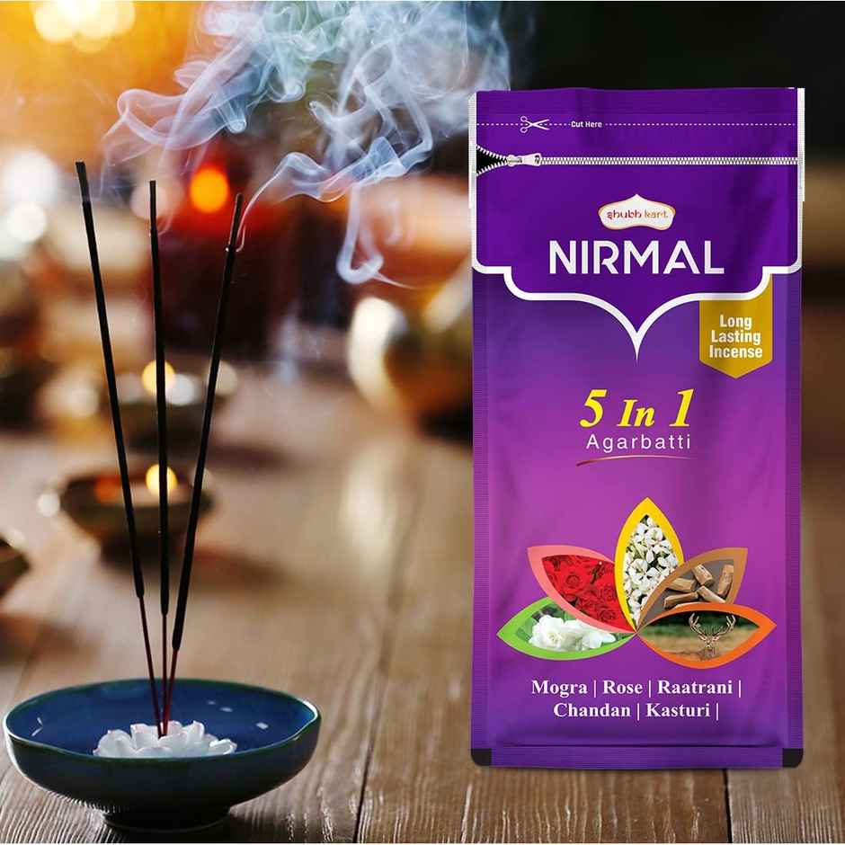 Nirmal 5 in 1 Agarbatti Zipper | Shubhkart