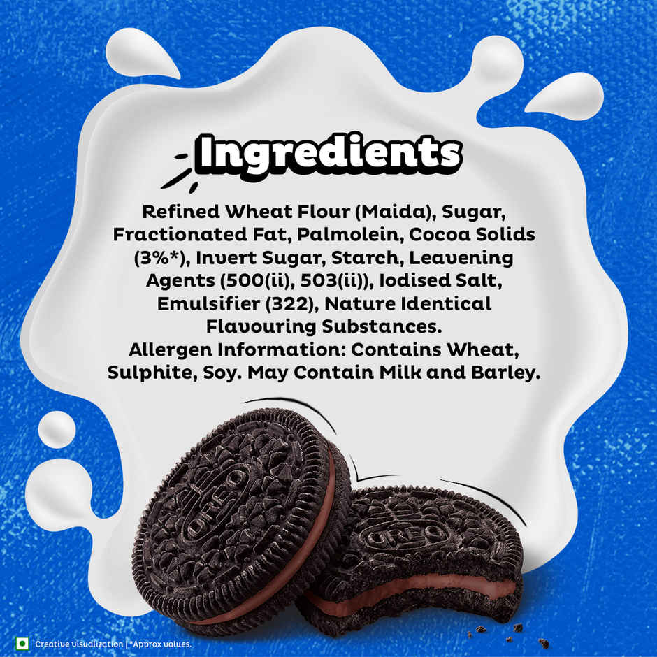 Cadbury Oreo Choco Cream Sandwich Biscuits | Trans Fat-free Combo