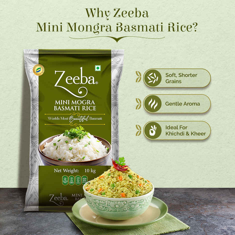 Zeeba Mini Mongra Basmati Rice