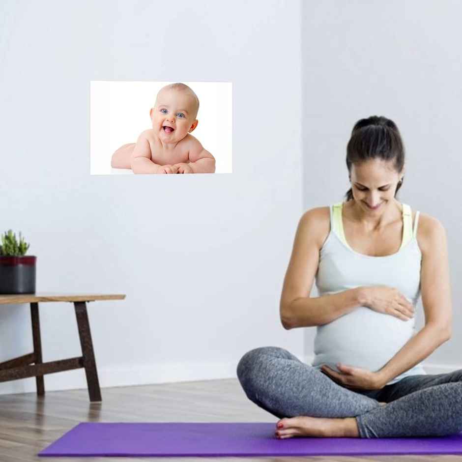 Paper Plane Design Cute Baby Posters | (12 Inch x 18 Inch) D7