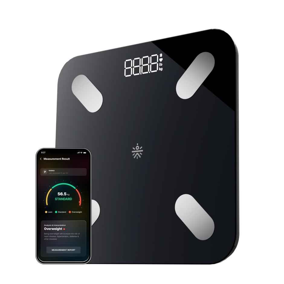 Cult Smart Body Fat Scale, Us Fda Approved, 20+ Parameters, Bmi,10 Members,Bluetooth Weight Machine