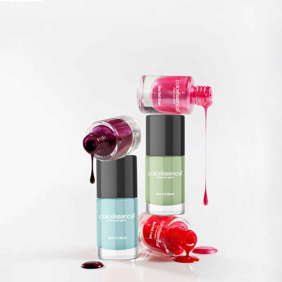 Coloressence Cute Coats Mini Nail Polish - Sparkling Wine | Purple