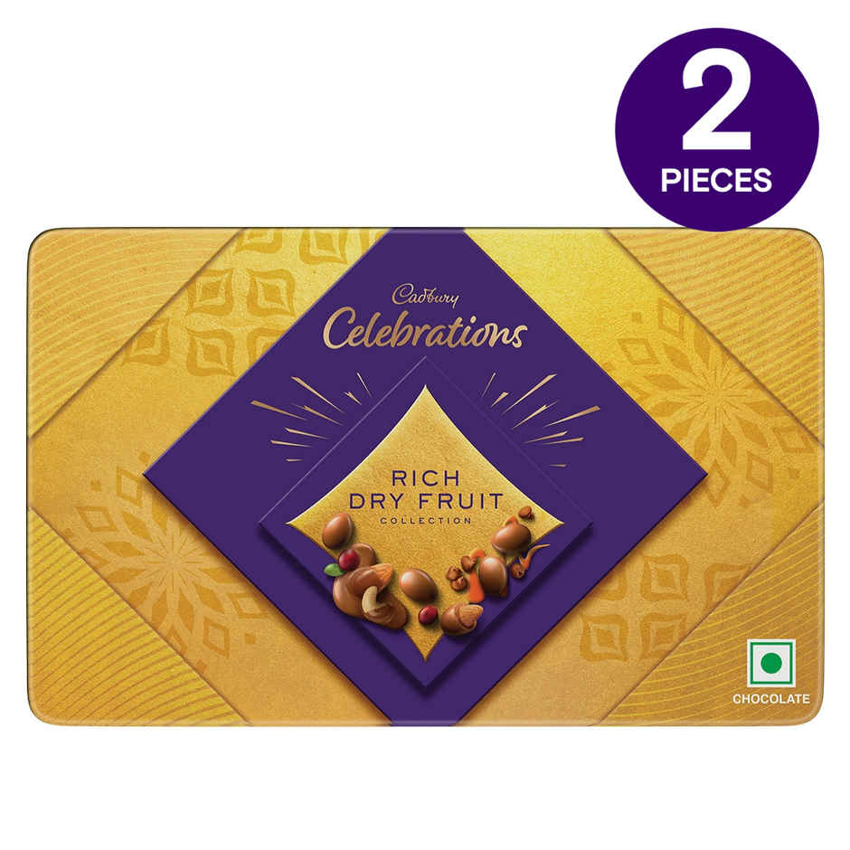 Cadbury Celebrations Rich Dry Fruit Collection Chocolate Diwali Gift Pack Combo