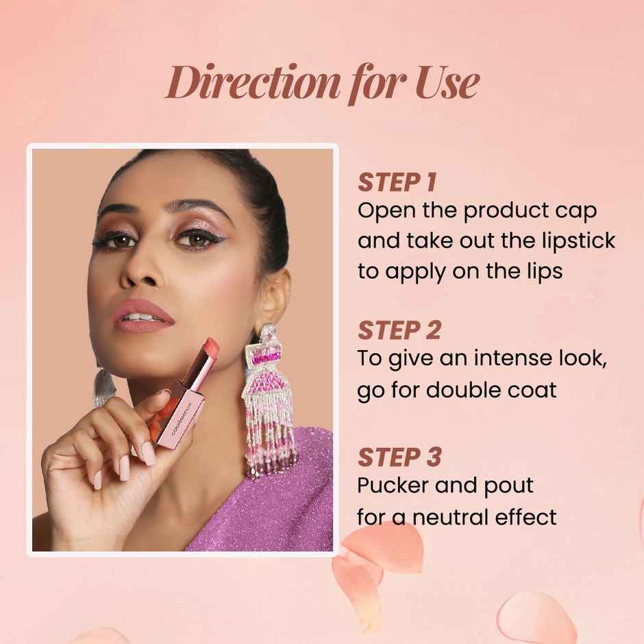 Coloressence Roseate Nudes Long Lasting Lipstick - Fresh Bloom | Pink