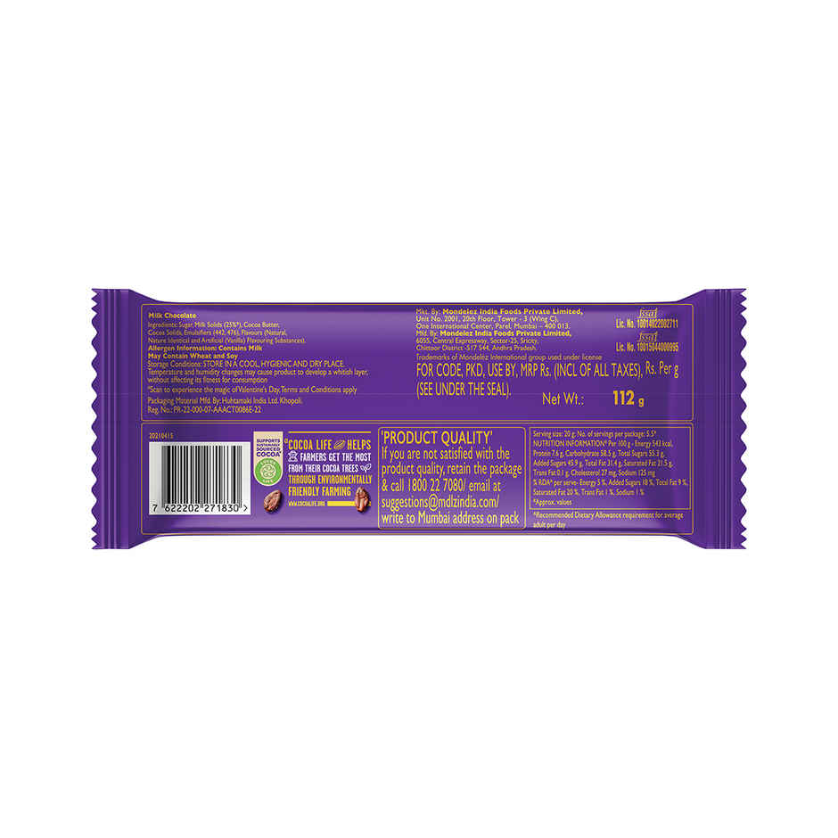 Cadbury Dairy Milk Silk Bubbly Chocolate Bar Valentine's Gift Pack