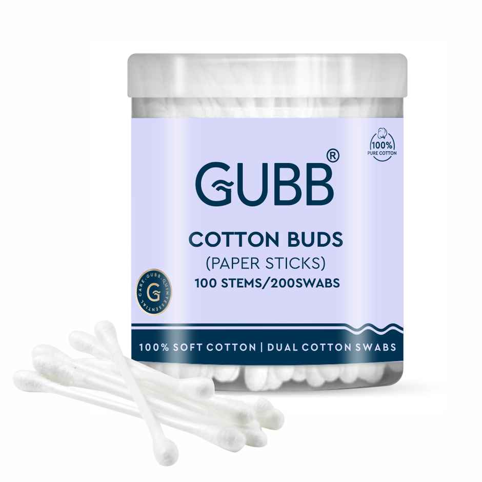 GUBB Cotton Buds In Paper Stick