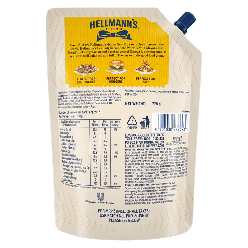 Hellmann's Veg Mayonnaise