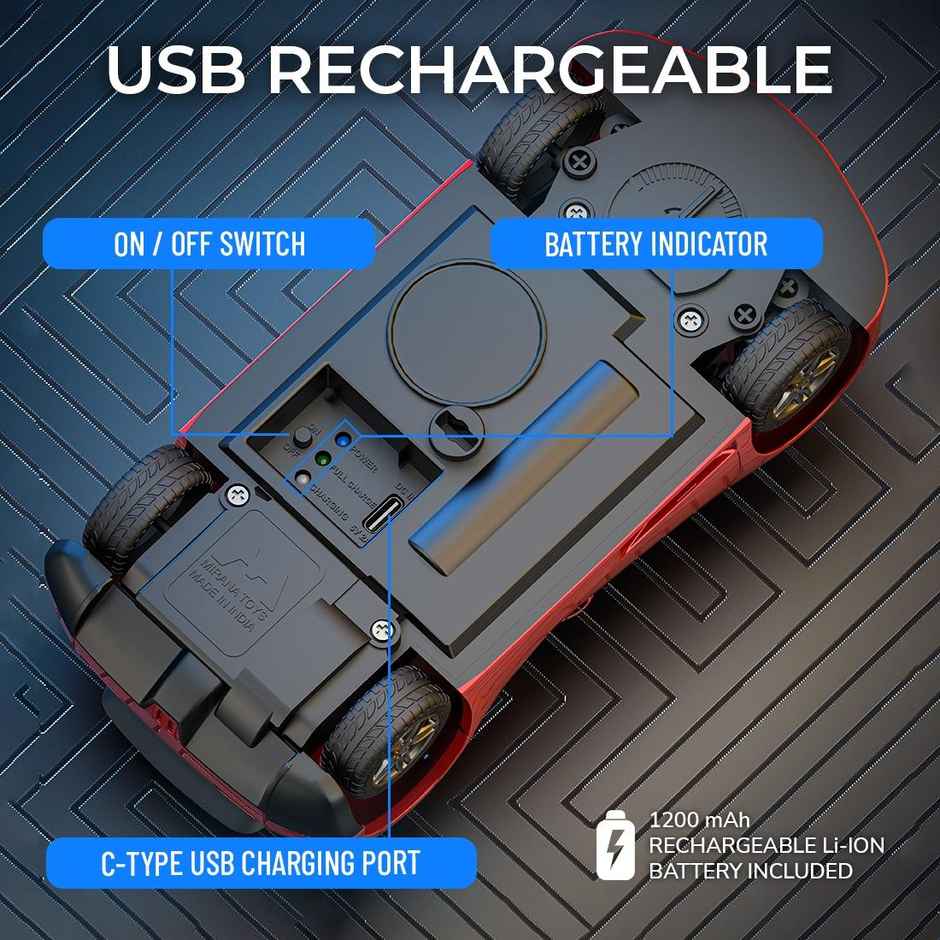 Mirana Lancer Model A RC Car- Red