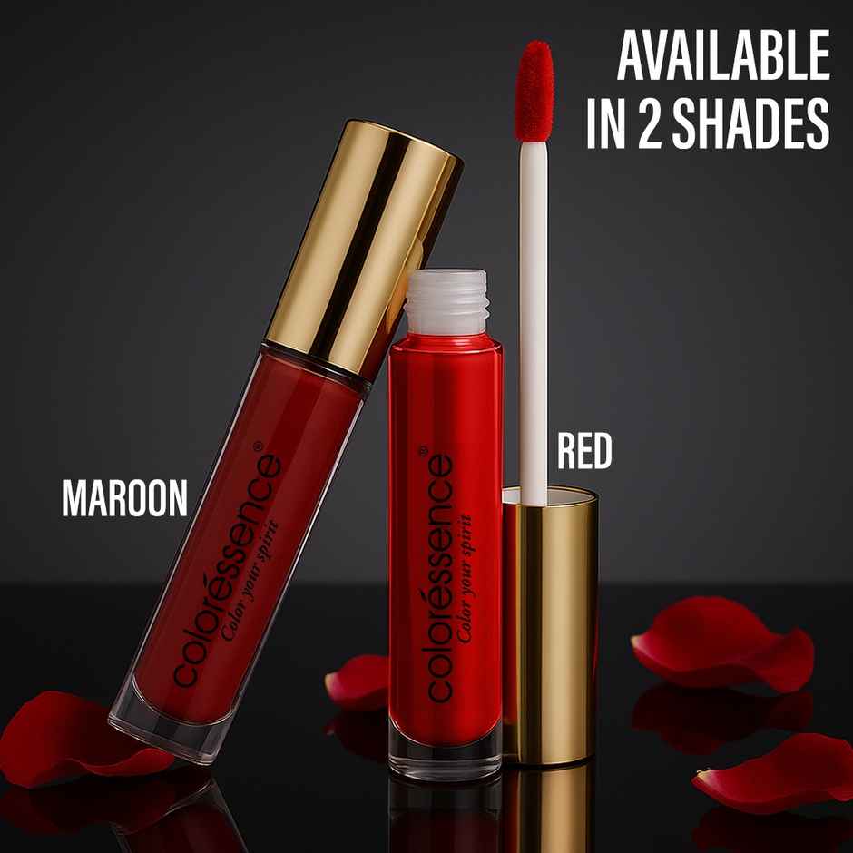 Coloressence Liquid Sindoor Maroon 3ml | Quick Dry | Long Lasting | Waterproof | Highly Pigmented