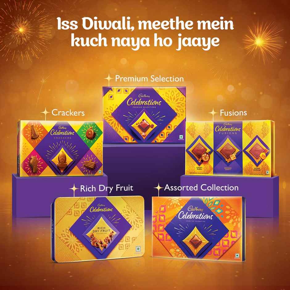 Cadbury Celebrations Rich Dry Fruit Collection Chocolate Diwali Gift Pack Combo