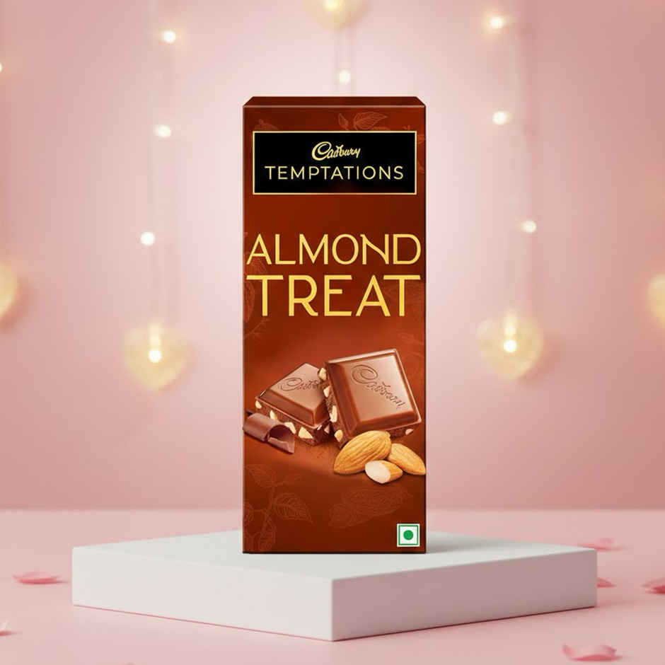Cadbury Temptations Almond Treat Premium Chocolate Bar