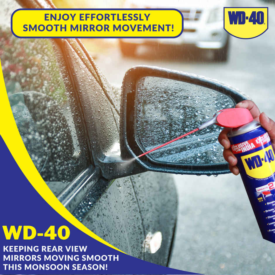 WD 40 Multipurpose Spray 420ml | Removes Rust, Lubricates, Loosens Jammed Parts, Clean Chains