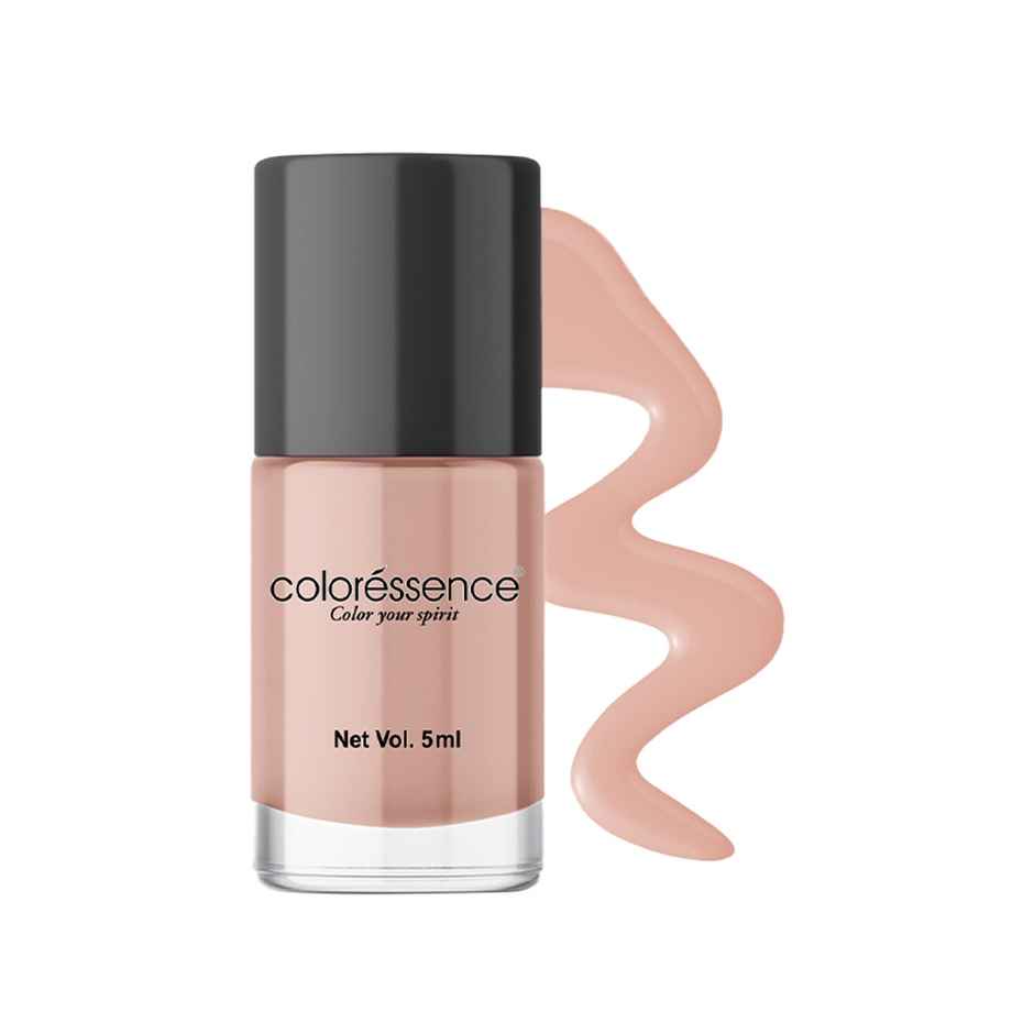 Coloressence Cute Coats Mini Nude Nail Polish - Nude Sand | Long-Lasting Color 6ml