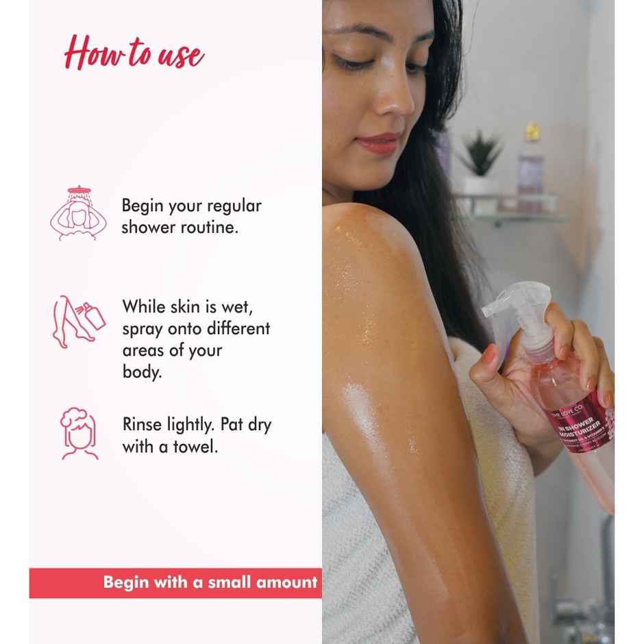 The Love Co Japanese Cherry Blossom In-Shower Moisturizer