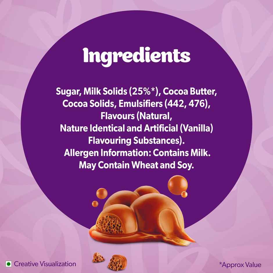 Cadbury Dairy Milk Silk Bubbly Chocolate Bar