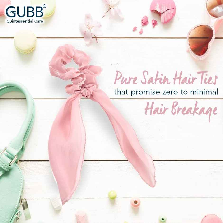 GUBB Pink Hues Scarf Scrunchie | Comfortable & Trendy