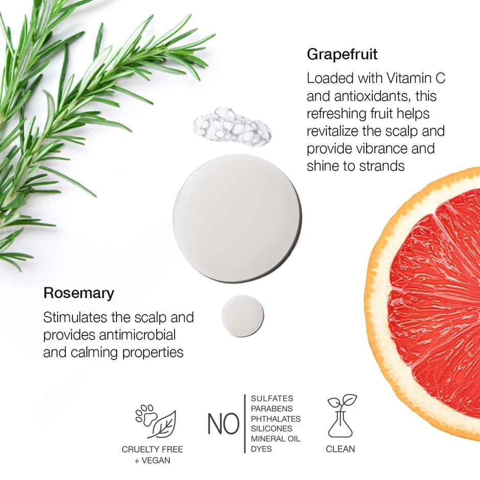 Anomaly Gentle Shampoo For All Hair Types With Rosemary & Grapefruit