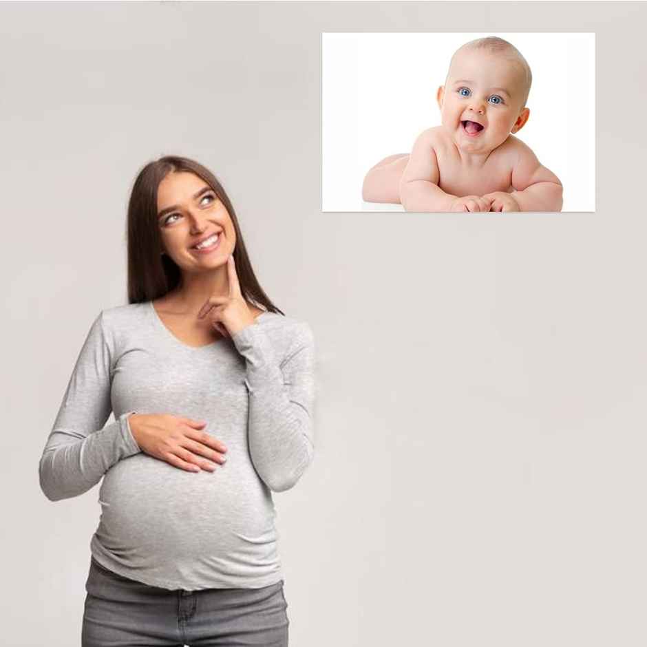 Paper Plane Design Cute Baby Posters | (12 Inch x 18 Inch) D7