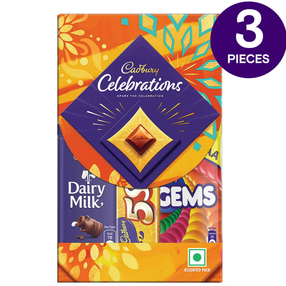 Cadbury Celebrations Assorted Chocolate Diwali Gift Pack Combo