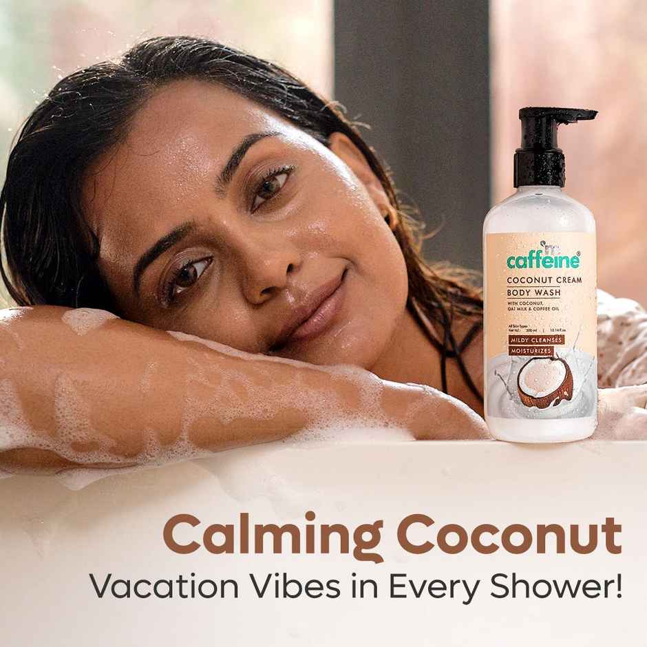 mCaffeine Coconut Cream Body Wash