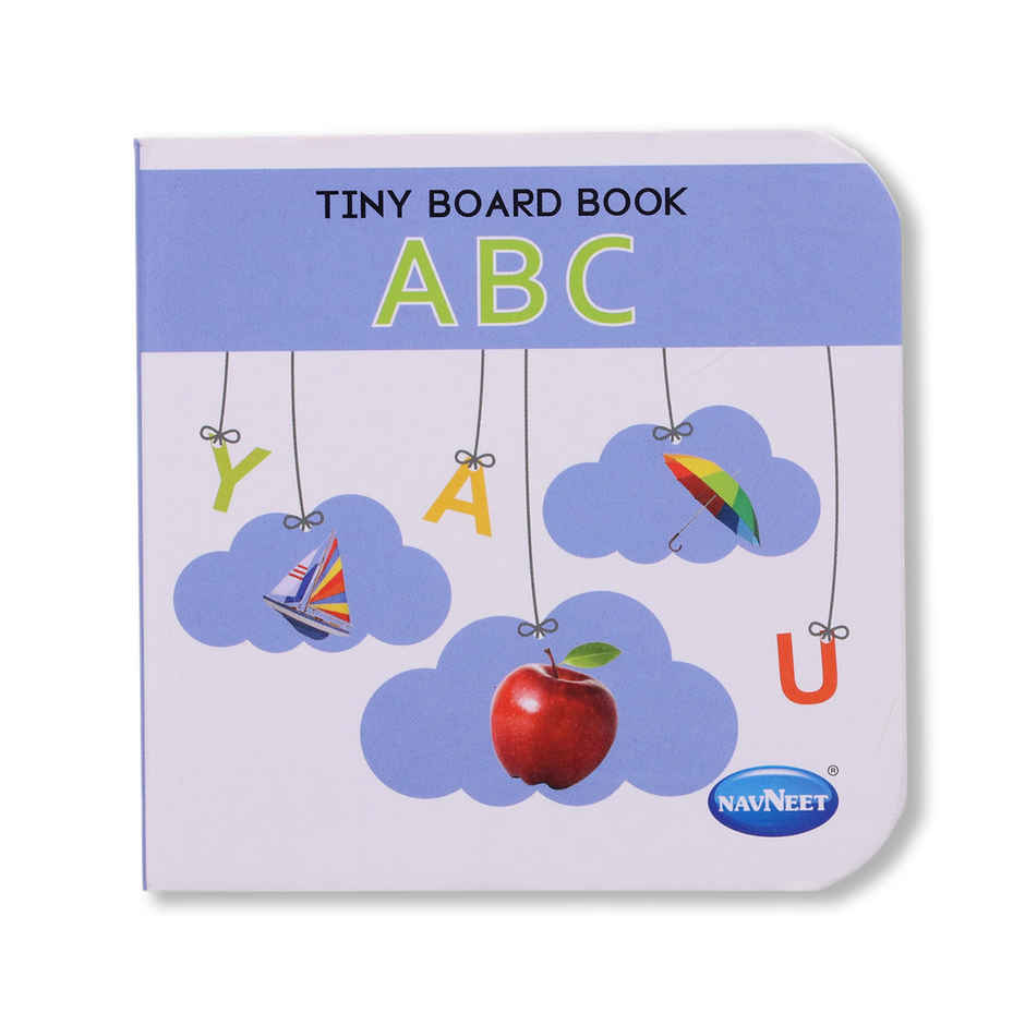 Navneet Tiny Board Book- ABC Board Book for Little Ones | Age 1-4 Years