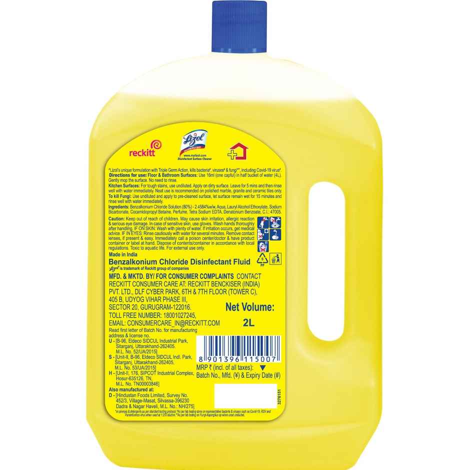 Lizol Citrus Floor Cleaner Liquid