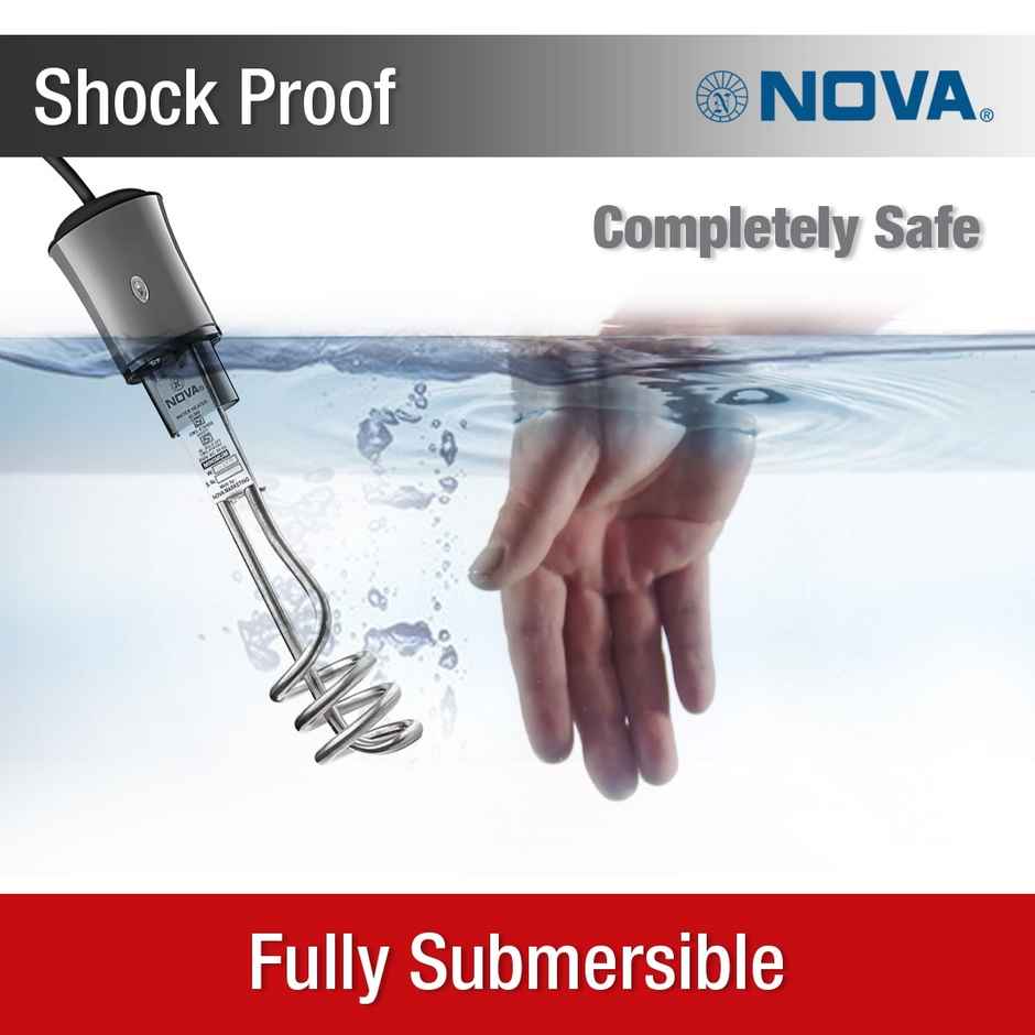 Nova Submersible Nih 427 Instant Heat 1500 W Immersion Heater Rod (Water)