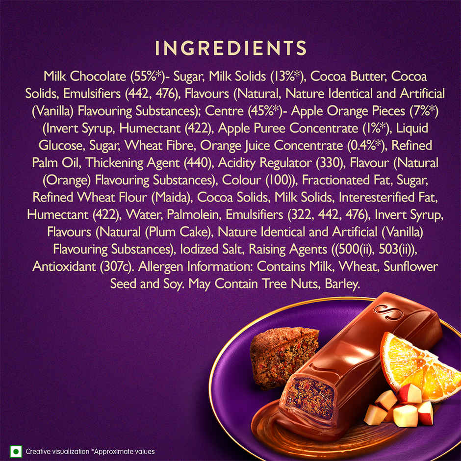 Cadbury Dairy Milk Silk Desserts Plum Cake Chocolate Bar