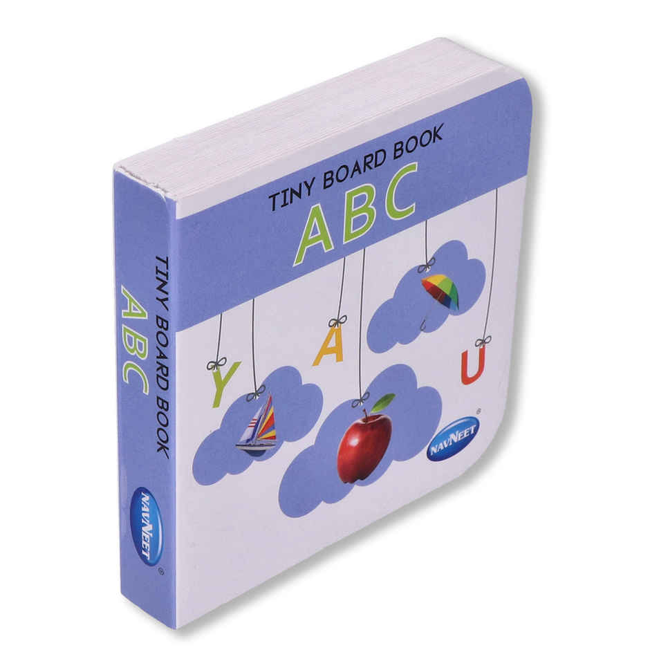 Navneet Tiny Board Book- ABC Board Book for Little Ones | Age 1-4 Years
