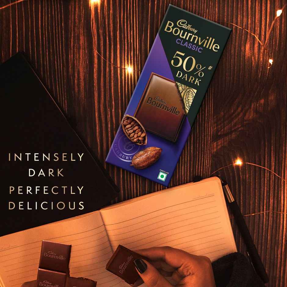 Cadbury Bournville Rich Cocoa 50% Dark Chocolate Bar Combo