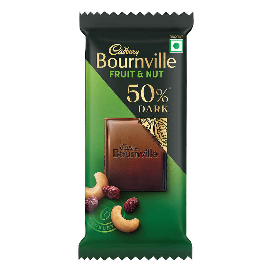 Cadbury Bournville Fruit & Nut Dark Chocolate Bar