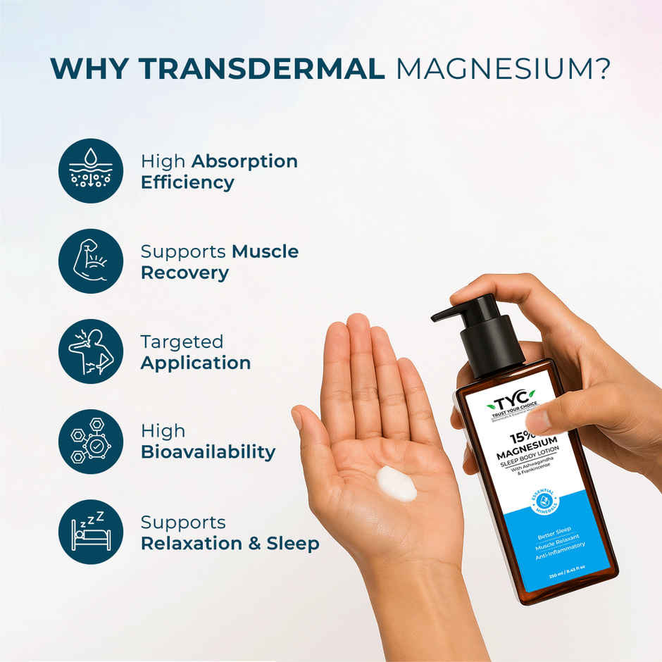 TYC Magnesium Sleep Body Lotion