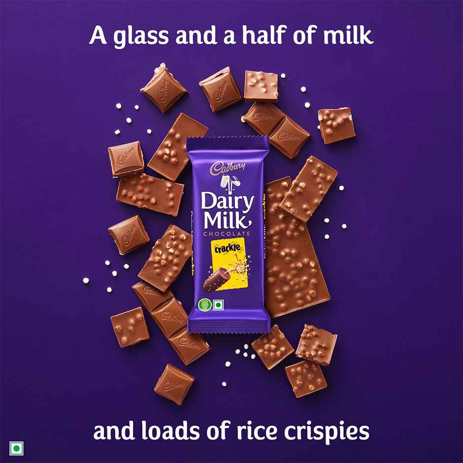 Cadbury Dairy Milk Crackle Chocolate Bar Combo