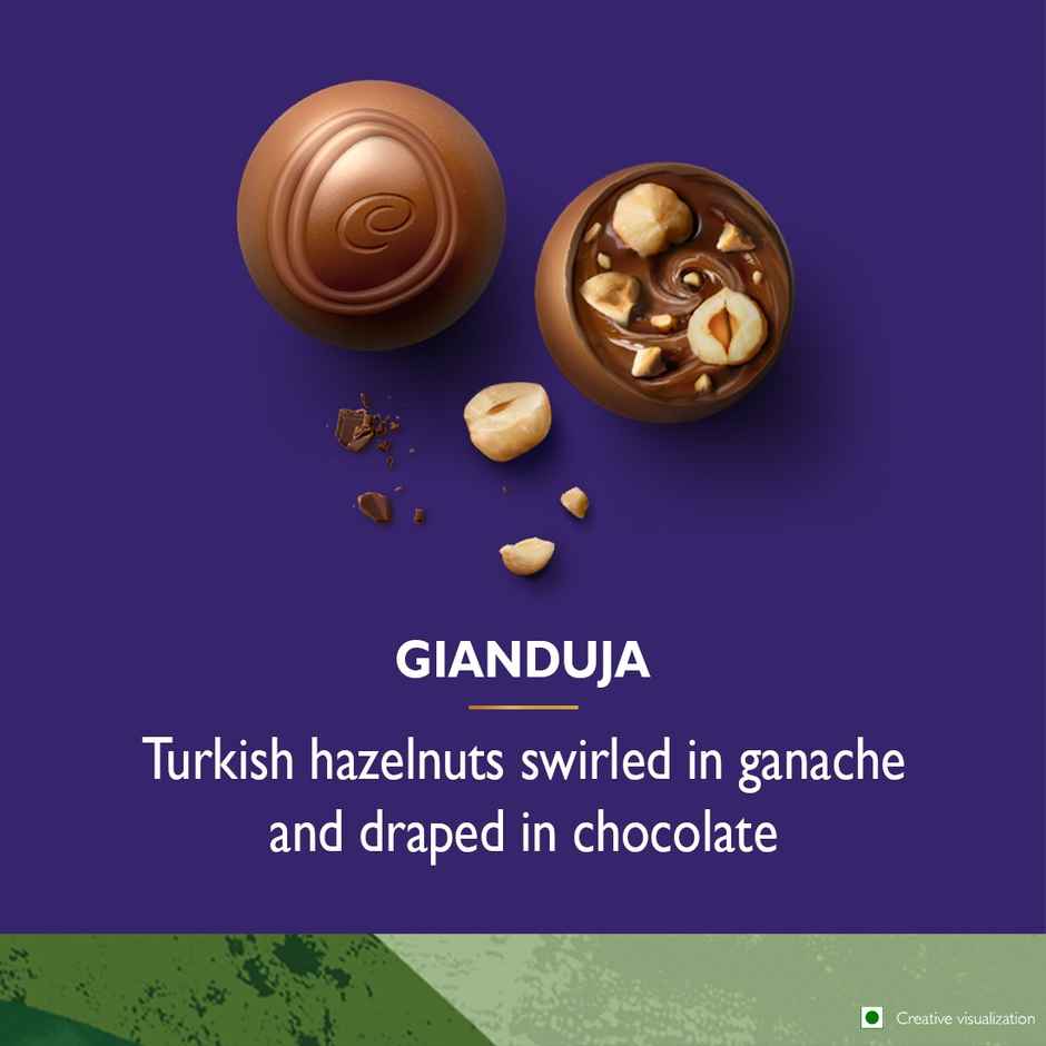 Cadbury Studio Gianduja Hazelnut Signature Pralines Chocolate Gift Pack Combo