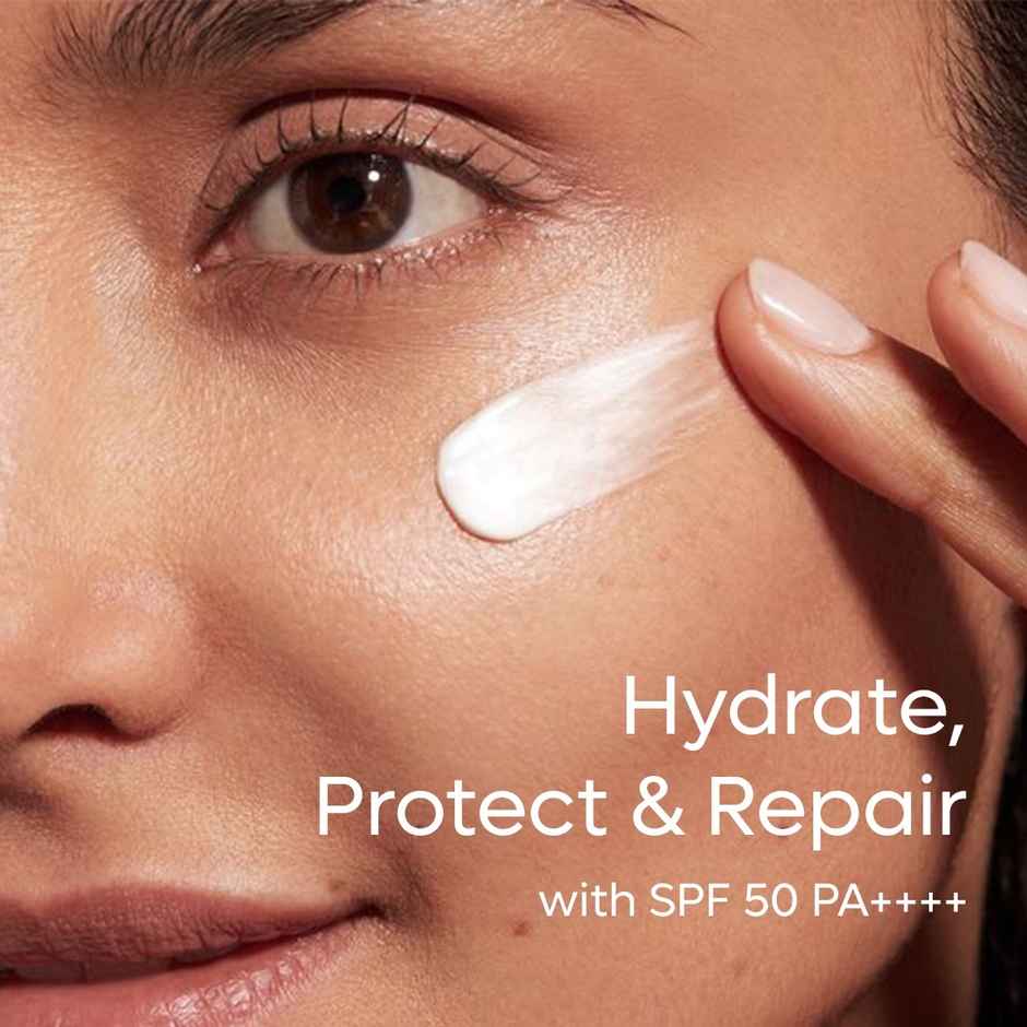 mCaffeine Hydra Repair Sunscreen SPF 50 PA++++ With Kombucha Tea UVA-UVB Protection