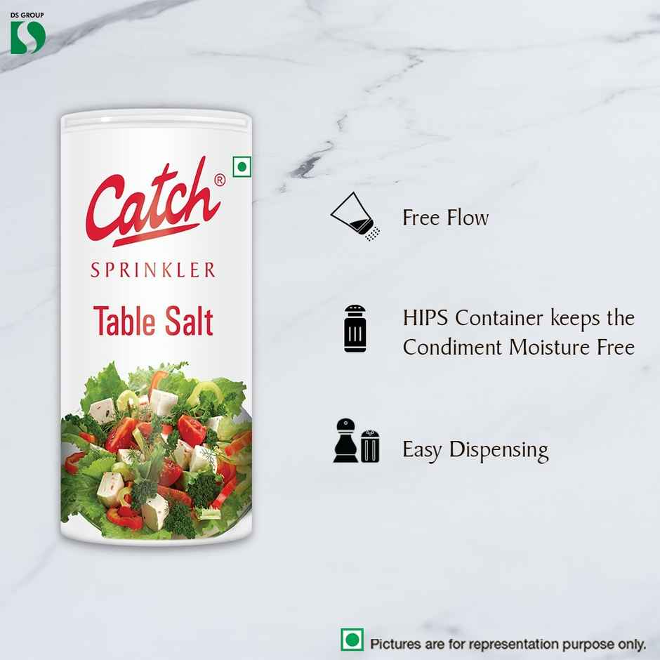 Catch Sprinklers - Iodized Table Salt