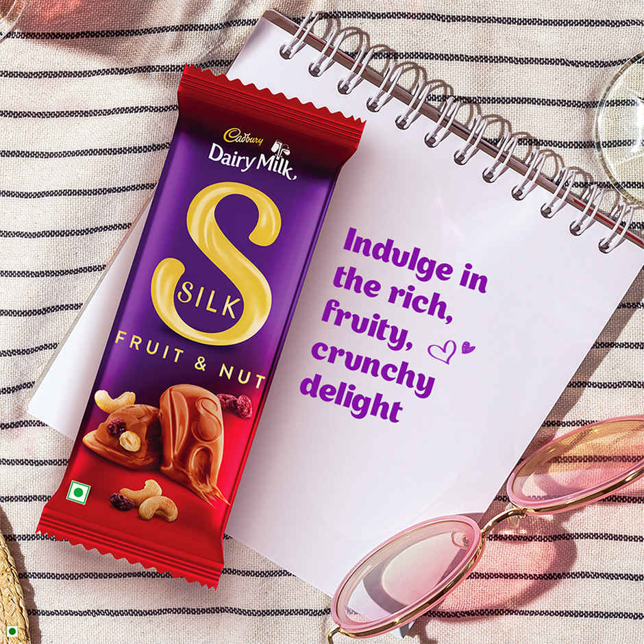 Cadbury Dairy Milk Silk Fruit and Nut Chocolate Bar