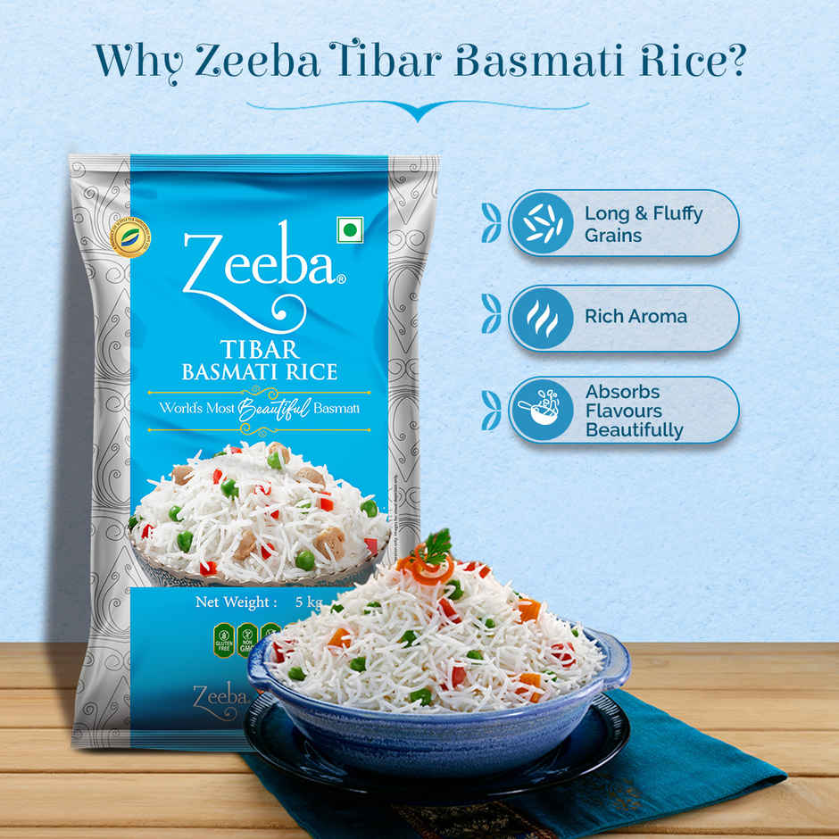 Zeeba Tibar Basmati Rice